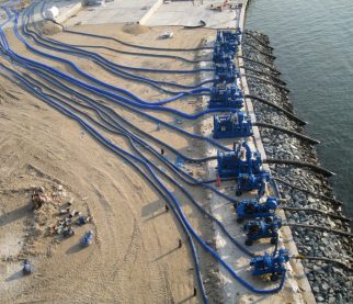 Overpumping project in Dubai